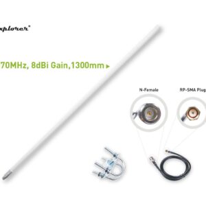 Fiberglass Antenna Kit; 863-870MHz; 8dBi; 1300mm